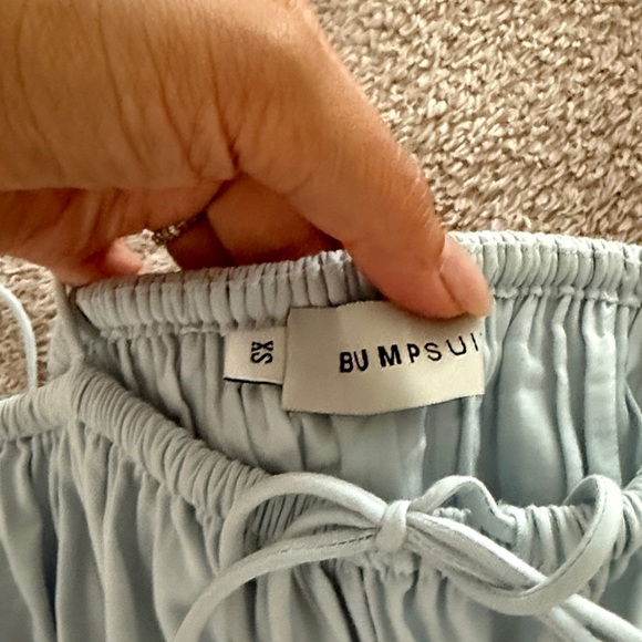 Shirred Midi Poplin Dress - Picture 4 of 5